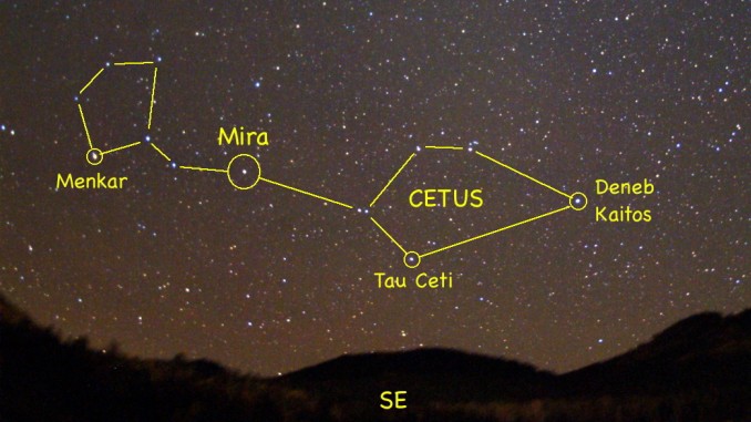 Constelación de Cetus