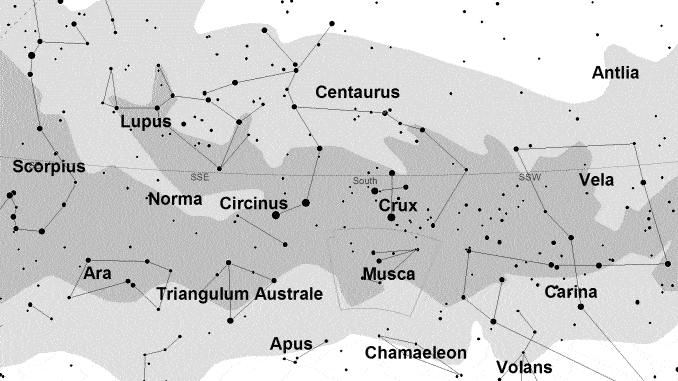 Constelación de Triangulum Australe