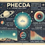 Phecda (γ Ursae Majoris): La Estrella Brillante del Gran Carro