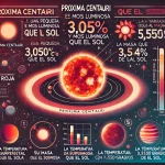 Próxima Centauri (α Centauri C): La Estrella Más Cercana a Nuestro Sistema Solar 🌟